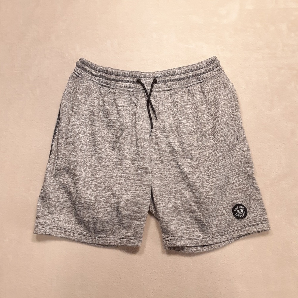 Ron Jon Surf Shop Men's Soft Touch Fleece Shorts M Gray Heather Style#XZ9895-RO